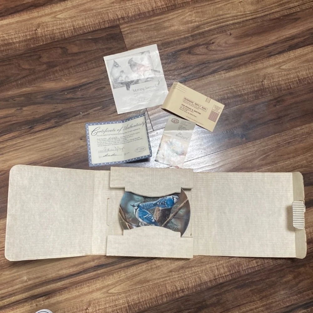 blue jay plate